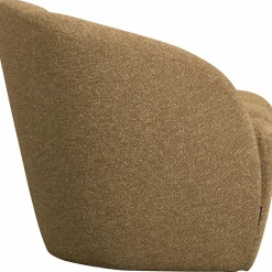 New WOOOD Mojo 2-zits bankje links bouclé Geel/bruin melange