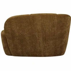 WOOOD Mojo 2-zits bankje links ribstof Honinggeel