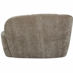 Discount WOOOD Mojo 2-zits bankje links ribstof donker zand Donkerzand