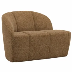 Discount WOOOD Mojo 2-zits bankje links wollig honing geel Honinggeel