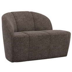 WOOOD Mojo 2-zits bankje links wollig Bruin