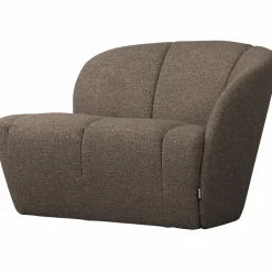 Discount WOOOD Mojo 2-zits bankje rechts bouclé Bruin melange