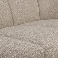 Hot WOOOD Mojo 2-zits bankje rechts bouclé Beige melange