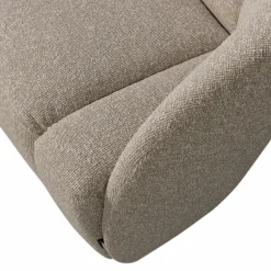 Hot WOOOD Mojo 2-zits bankje rechts bouclé Beige melange