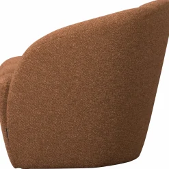Sale WOOOD Mojo 2-zits bankje rechts bouclé Roestbruin melange