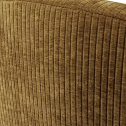 Outlet WOOOD Mojo 2-zits bankje rechts ribstof Honinggeel