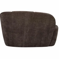 Clearance WOOOD Mojo 2-zits bankje rechts ribstof Bruin