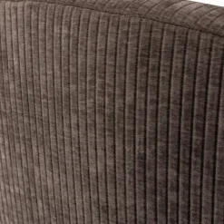 Clearance WOOOD Mojo 2-zits bankje rechts ribstof Bruin