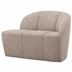 Hot WOOOD Mojo 2-zits bankje rechts wollig donker zand Donkerzand