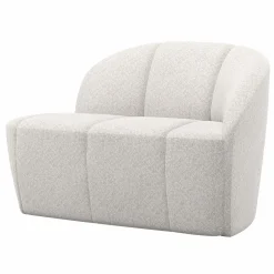 Sale WOOOD Mojo 2-zits bankje rechts wollig Ecru