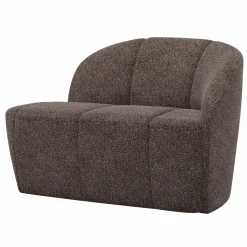 Discount WOOOD Mojo 2-zits bankje rechts wollig Bruin