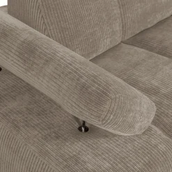 Online WOOOD Mojo 1,5-zits element arm links ribstof Donkerzand