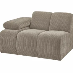 Best WOOOD Mojo 1-zits element arm links ribstof Donkerzand