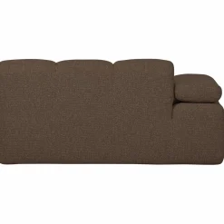 Sale WOOOD Mojo 1,5-zits element arm links bouclé Bruin melange