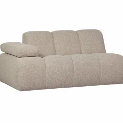 Clearance WOOOD Mojo 1,5-zits element arm links bouclé Beige melange