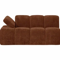 New WOOOD Mojo 1,5-zits element arm links ribstof Roestbruin