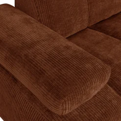 New WOOOD Mojo 1,5-zits element arm links ribstof Roestbruin