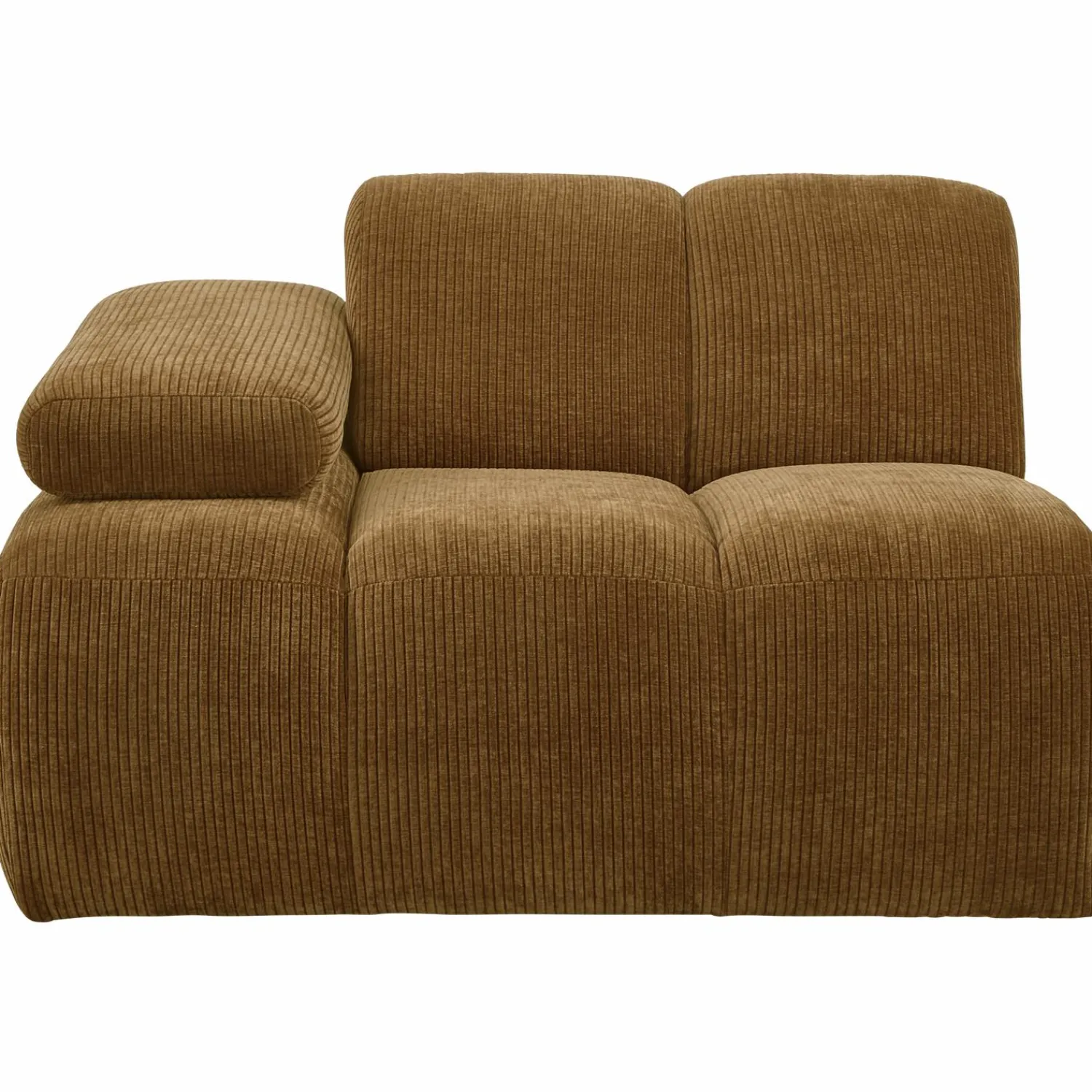 Outlet WOOOD Mojo 1-zits element arm links ribstof Honinggeel