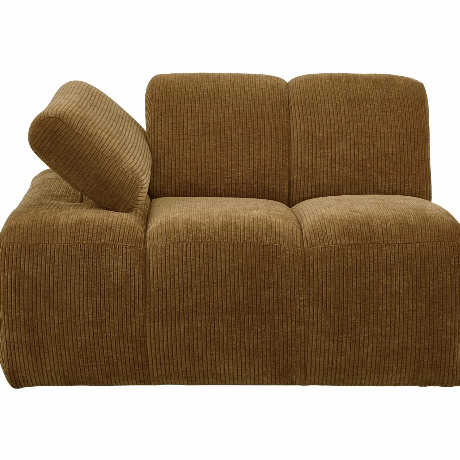 Outlet WOOOD Mojo 1-zits element arm links ribstof Honinggeel