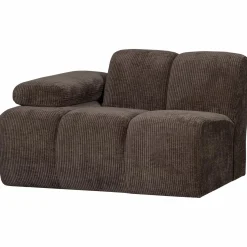 Best WOOOD Mojo 1-zits element arm links ribstof Bruin