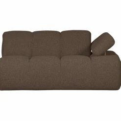 Clearance WOOOD Mojo 1,5-zits element arm rechts bouclé Bruin melange