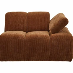 Outlet WOOOD Mojo 1-zits element arm rechts ribstof Roestbruin