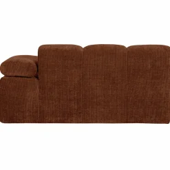 Online WOOOD Mojo 1,5-zits element arm rechts ribstof Roestbruin