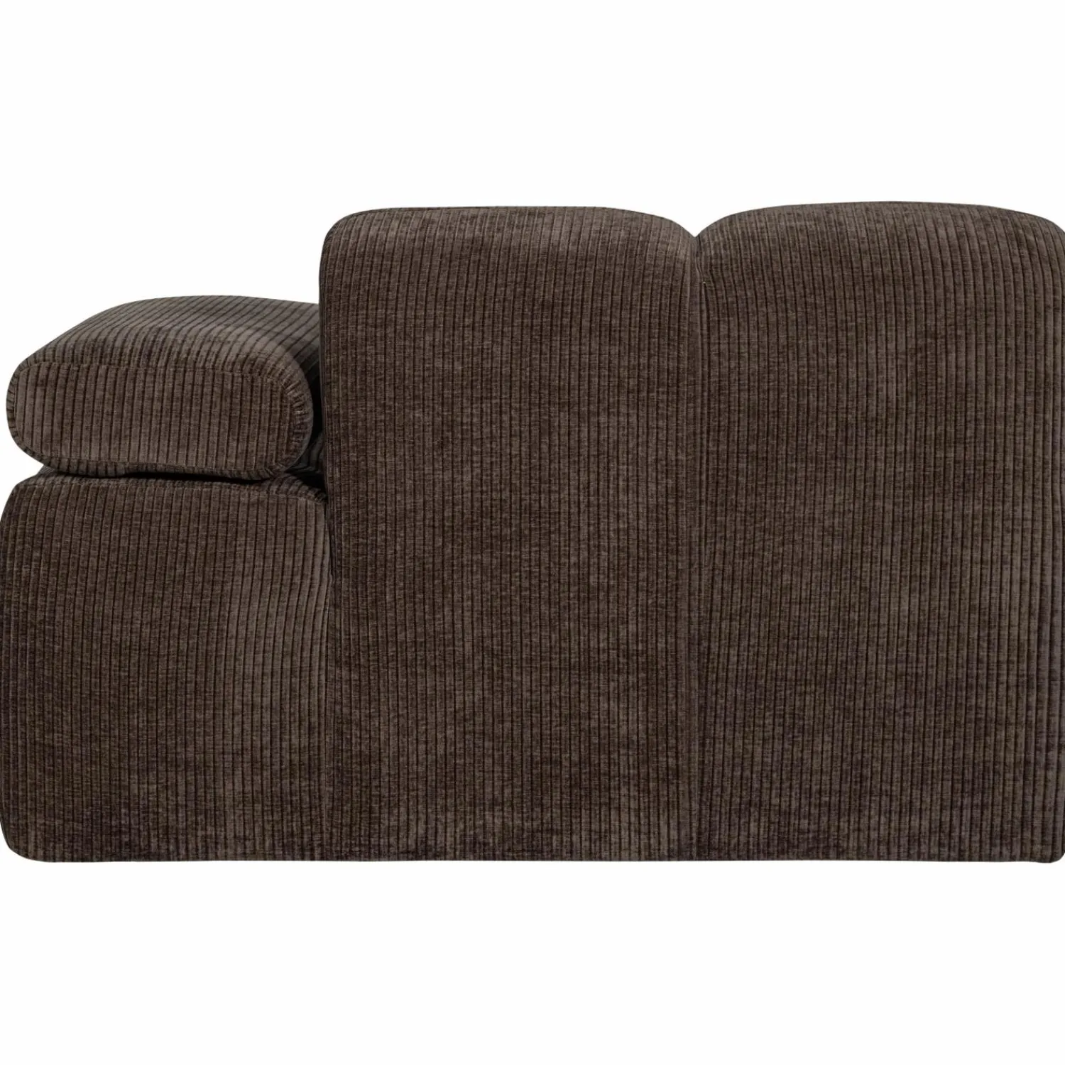 Online WOOOD Mojo 1-zits element arm rechts ribstof Bruin