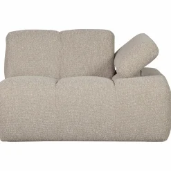 Sale WOOOD Mojo 1-zits element arm rechts bouclé Beige melange