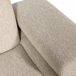 Sale WOOOD Mojo 1-zits element arm rechts bouclé Beige melange