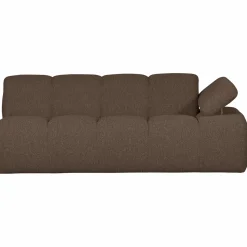 Best WOOOD Mojo 2-zits element arm rechts bouclé Bruin melange