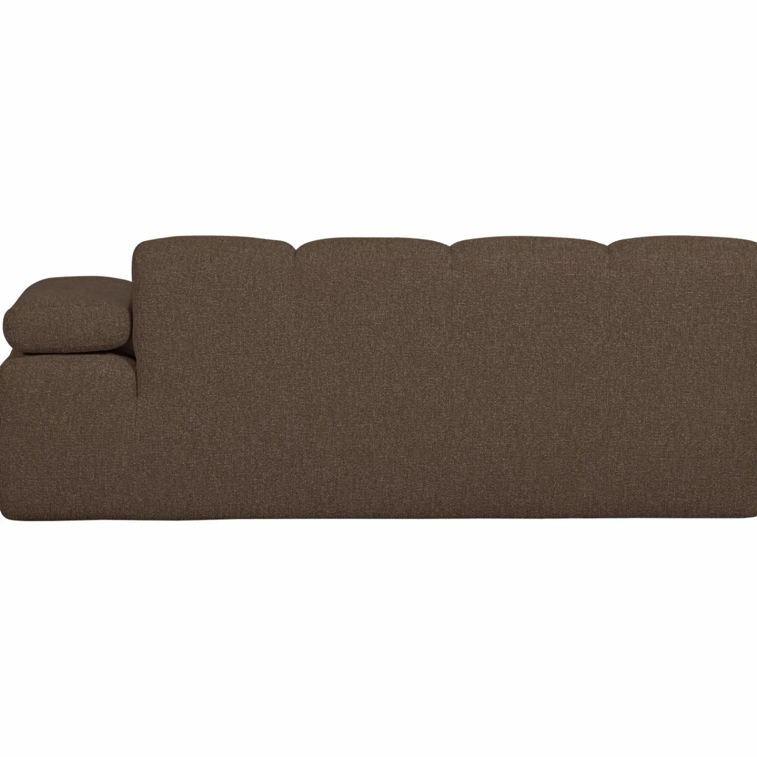 Best WOOOD Mojo 2-zits element arm rechts bouclé Bruin melange