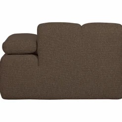 Best WOOOD Mojo 1-zits element arm rechts bouclé Bruin melange