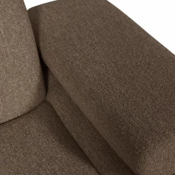 Best WOOOD Mojo 1-zits element arm rechts bouclé Bruin melange