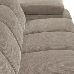 New WOOOD Mojo 2-zits element arm rechts ribstof Donkerzand