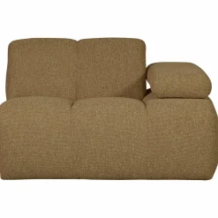 Clearance WOOOD Mojo 1-zits element arm rechts bouclé Geel/bruin melange