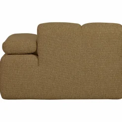 Clearance WOOOD Mojo 1-zits element arm rechts bouclé Geel/bruin melange