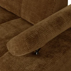 Discount WOOOD Mojo 1,5-zits element arm rechts ribstof Honinggeel