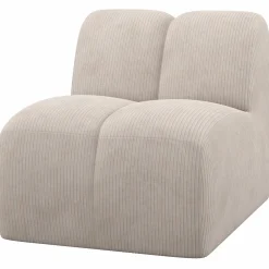 Best WOOOD Mojo 1-zits element ribstof ecru