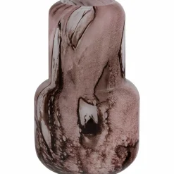 Best WOOOD Monika handgevormde vaas glas bruin