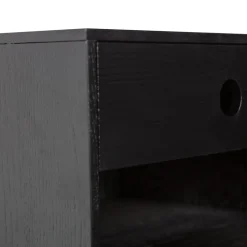 WOOOD Nancy hangend nachtkastje Zwart