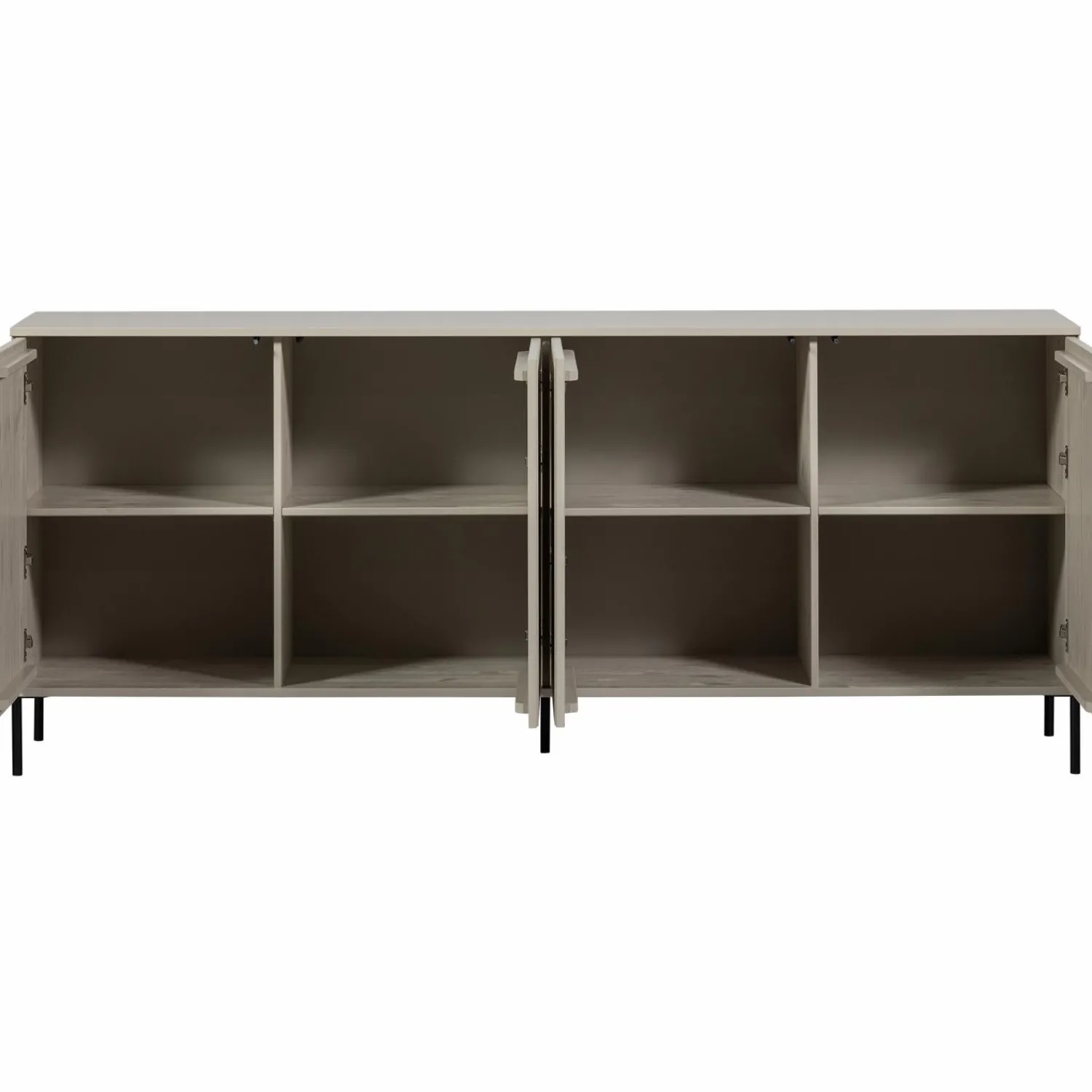 Hot WOOOD New Gravure dressoir 200 cm grenen Dust