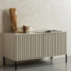 Online WOOOD New Gravure tv meubel 100 cm grenen Dust