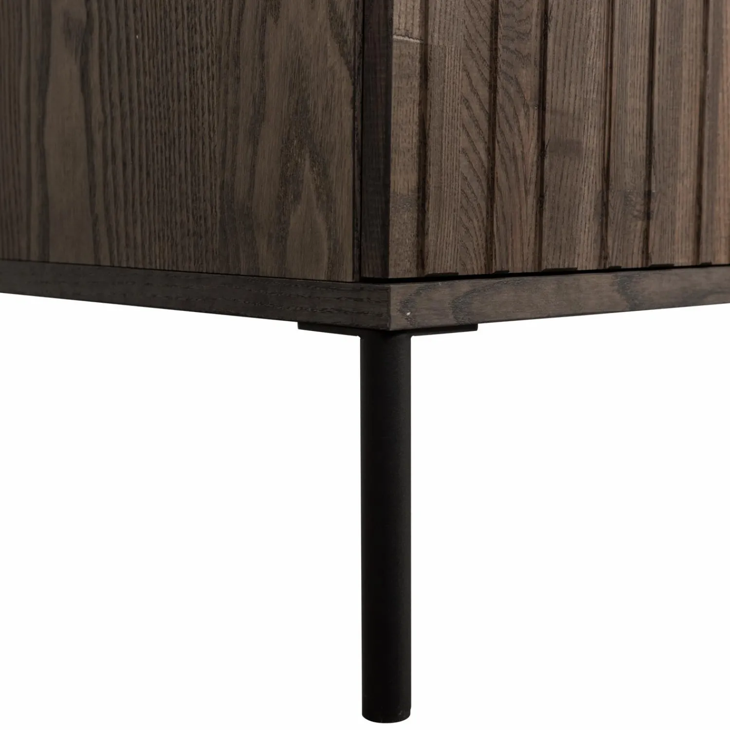 Outlet WOOOD New Gravure tv meubel 100 cm essen fineer Espresso