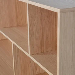 Sale WOOOD New Gravure wandkast eiken blanke lak Naturel