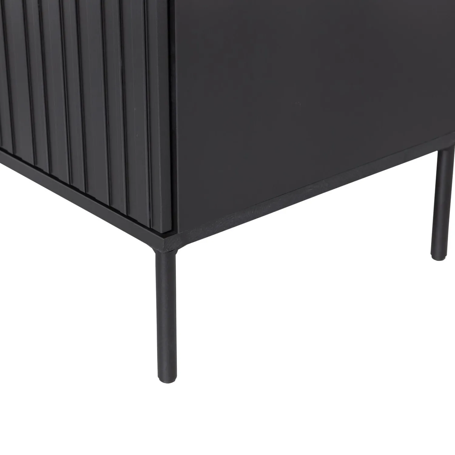 Online WOOOD New Gravure wandkast grenen Zwart