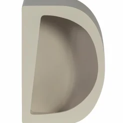 Sale WOOOD Noam wanddeco halfrond hout dust 15x35x24 cm