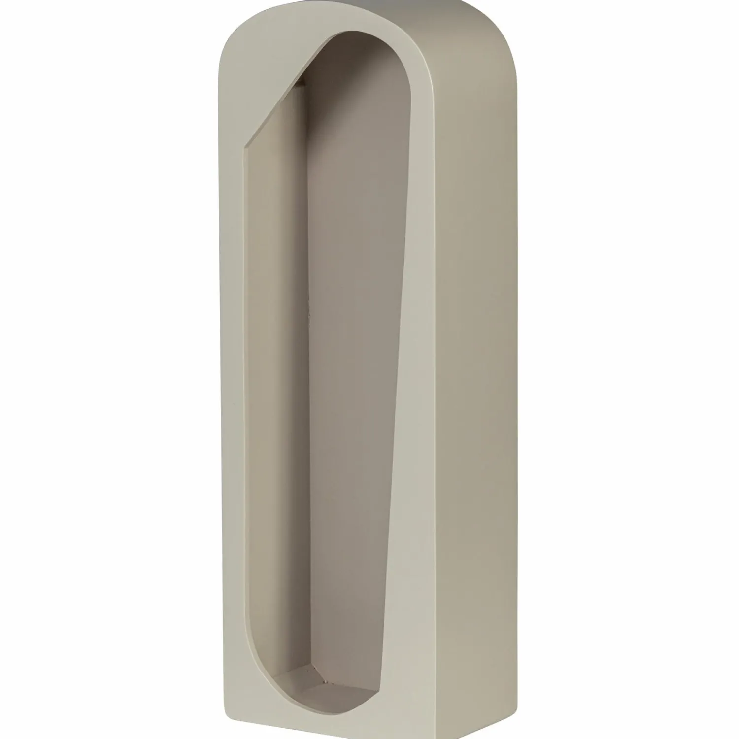 Hot WOOOD Noam wanddeco langwerpig hout dust 15x70x24 cm