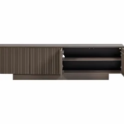 Sale WOOOD Nova tv meubel 200 cm grenen truffel bruin