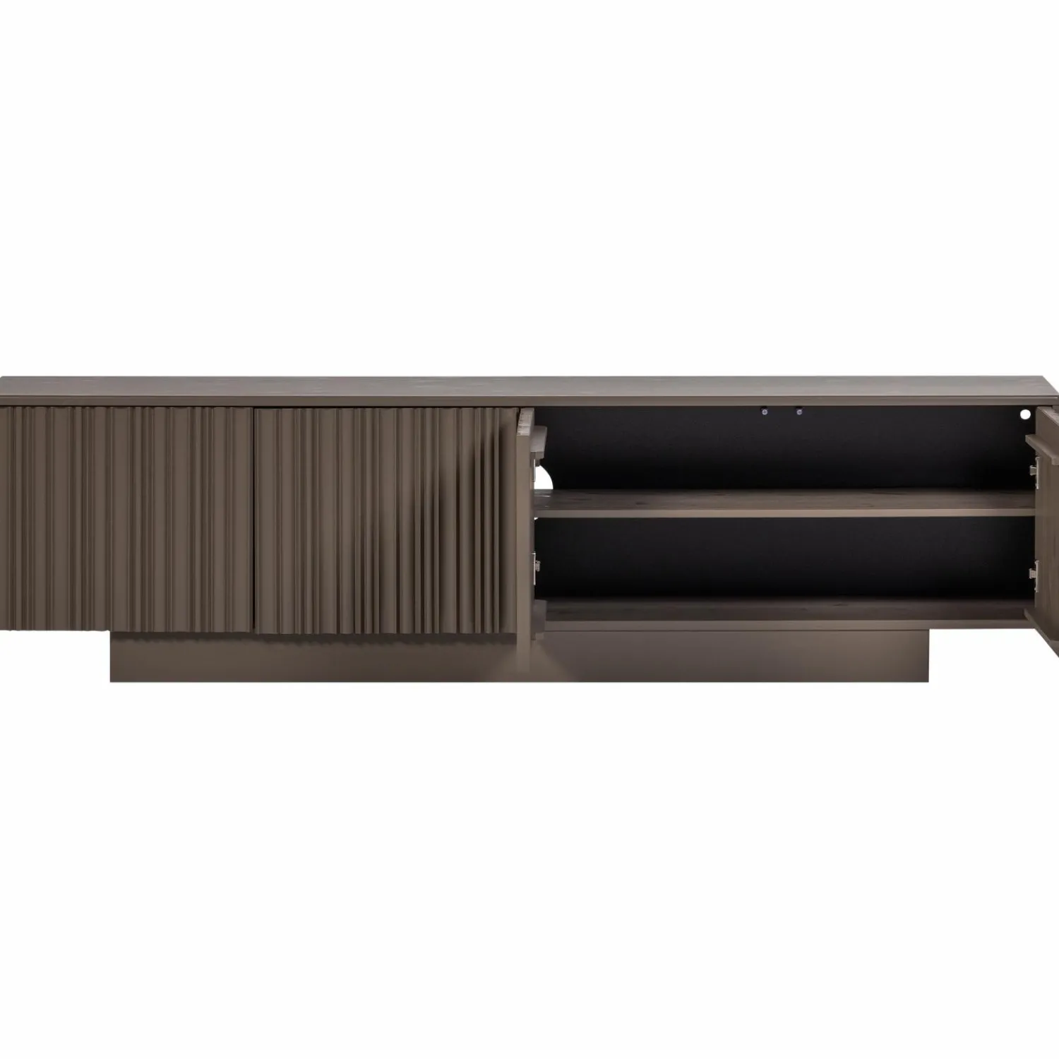 Sale WOOOD Nova tv meubel 200 cm grenen truffel bruin